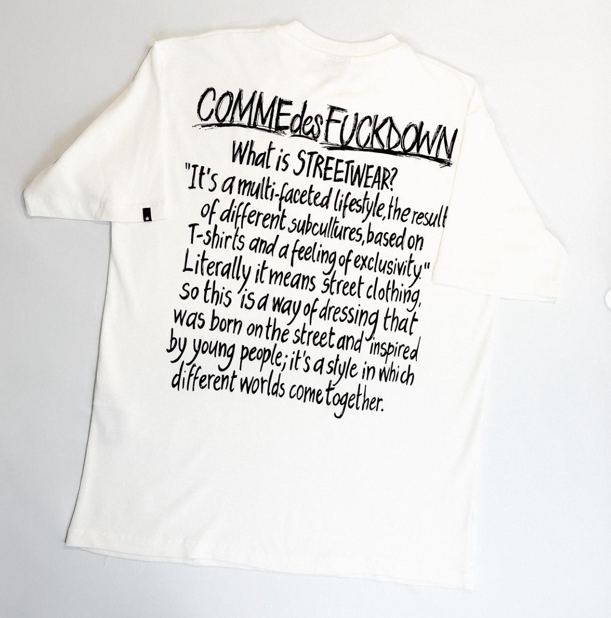 Comme Des Fuckdown Tee