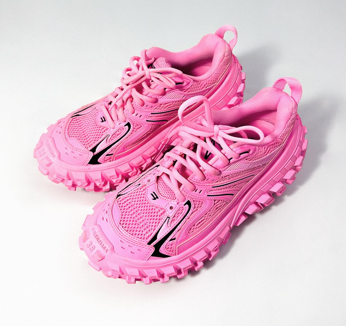 Tênis Balenciaga Bouncer Rosa